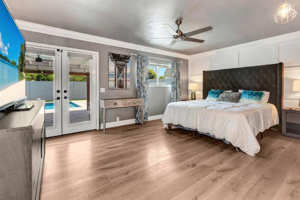 Huntington Beach, Ac, Pool, Hot Tub, Detached Office, Close To Beach, Outside Entertaining Area Esterno foto