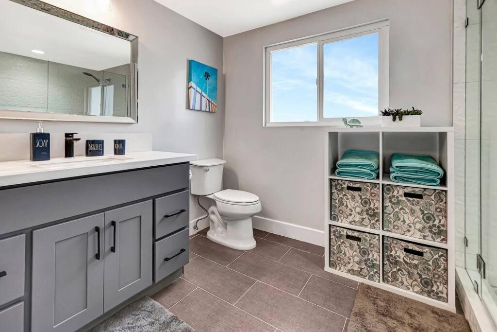 Huntington Beach, Ac, Pool, Hot Tub, Detached Office, Close To Beach, Outside Entertaining Area Esterno foto