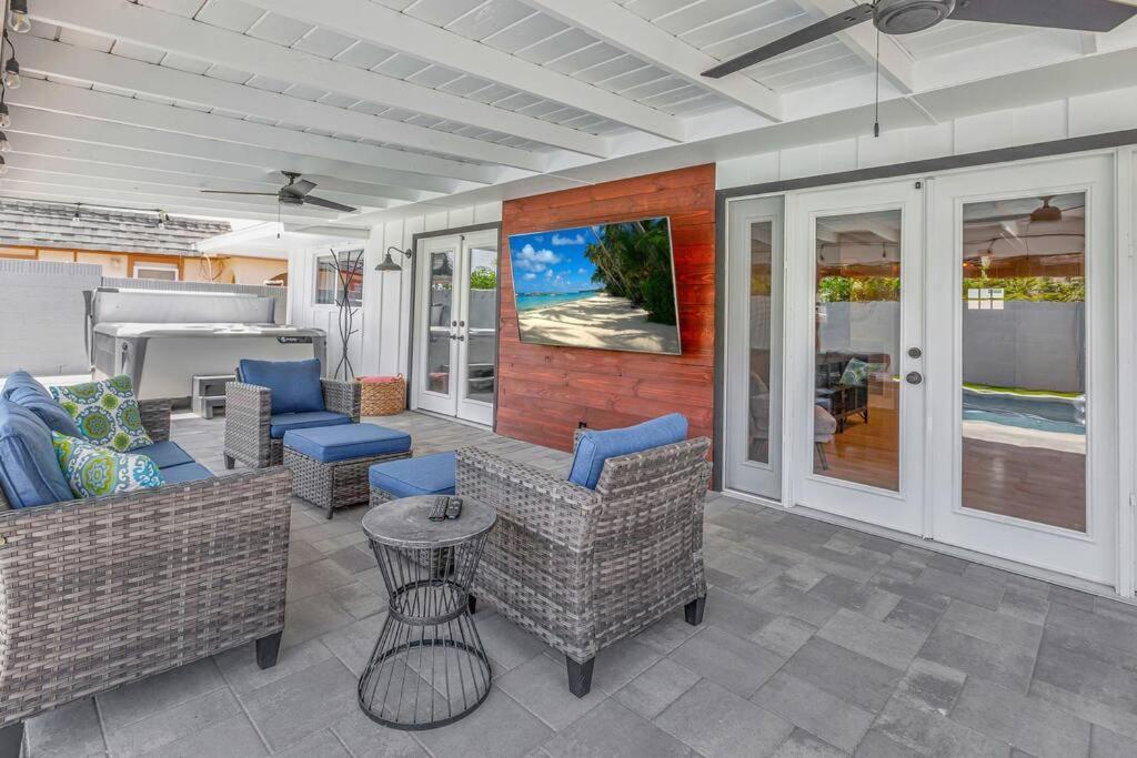 Huntington Beach, Ac, Pool, Hot Tub, Detached Office, Close To Beach, Outside Entertaining Area Esterno foto